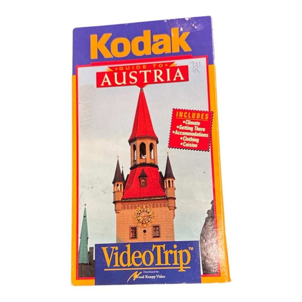 Kodak Video‎ Trip Guide to Austria VHS 1993